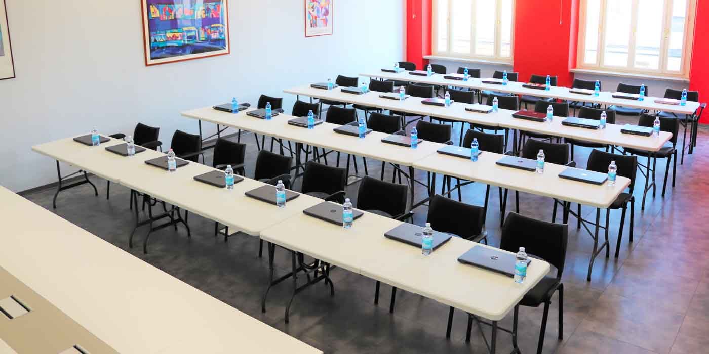 aula formazione e sala riunioni al torino coworking center