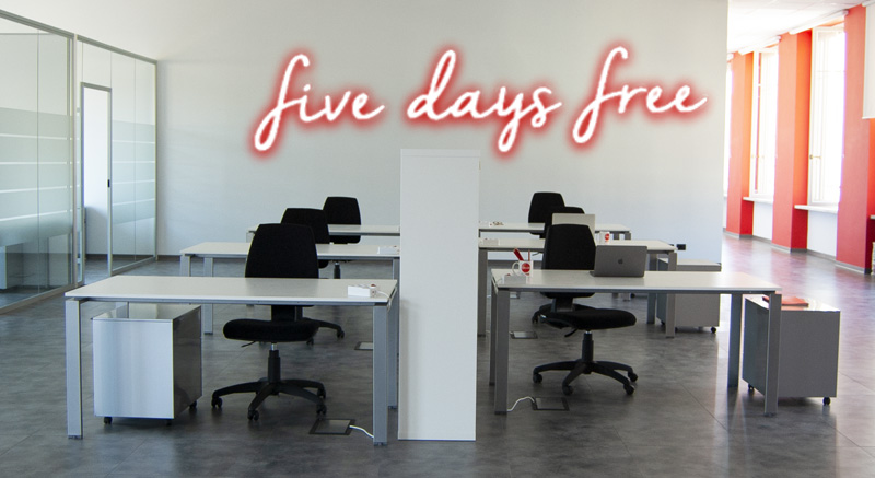 Coworking gratis a Torino
