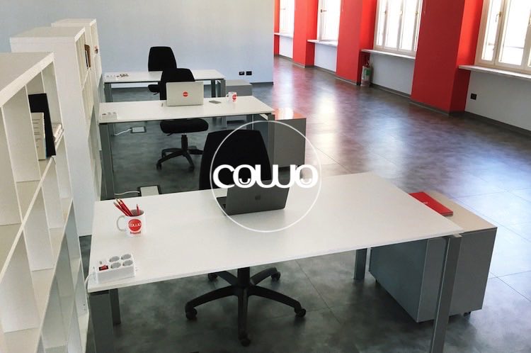 Postazione al Torino Coworking Centere
